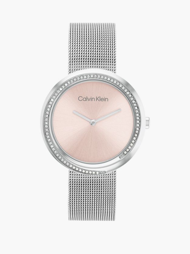 Crystal Twisted Bezel Watch