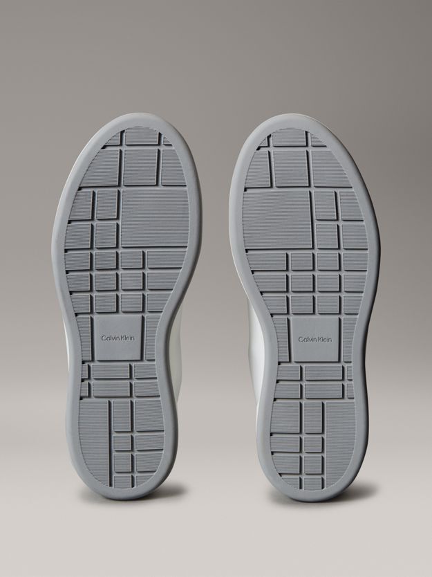 Leather Signature Logo Trainers