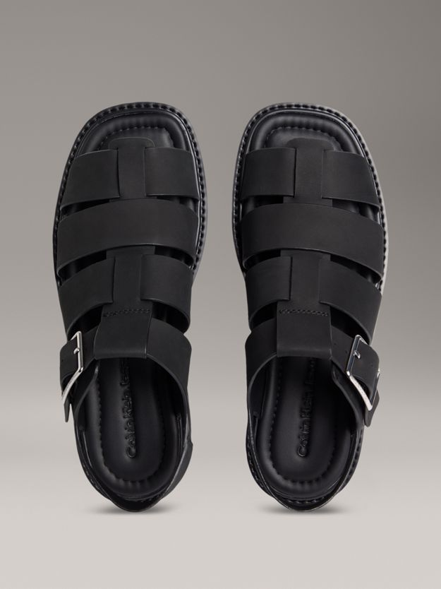 Leather Fisherman Sandals
