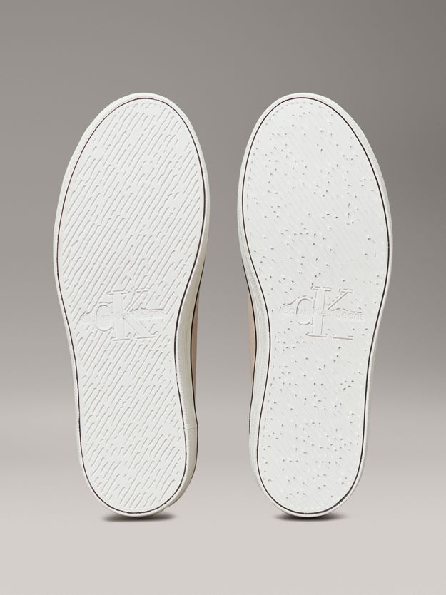 Leather Platform Trainers