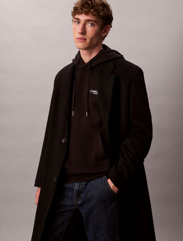 Cotton Terry Logo Hoodie