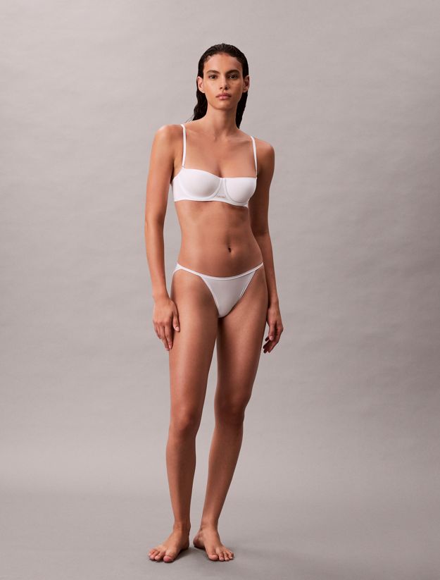 Balconette Bra - Cotton Modal Bare