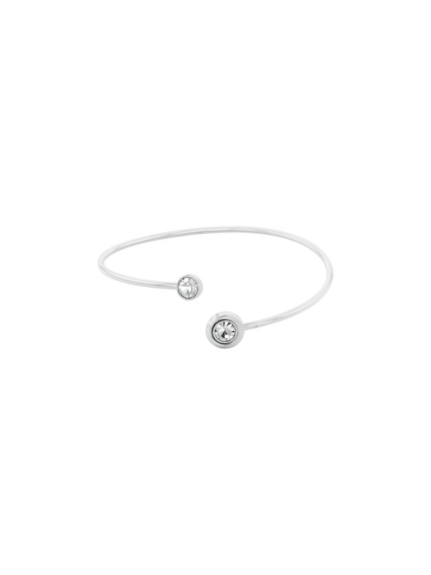 Stainless Steel Crystal Bangle