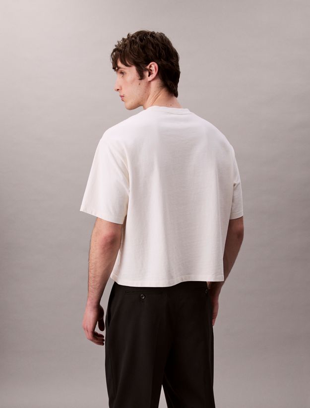 Monogram Logo Washed Relaxed Tee