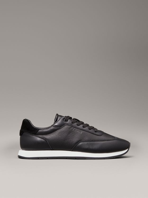 Leather Low Profile Trainers