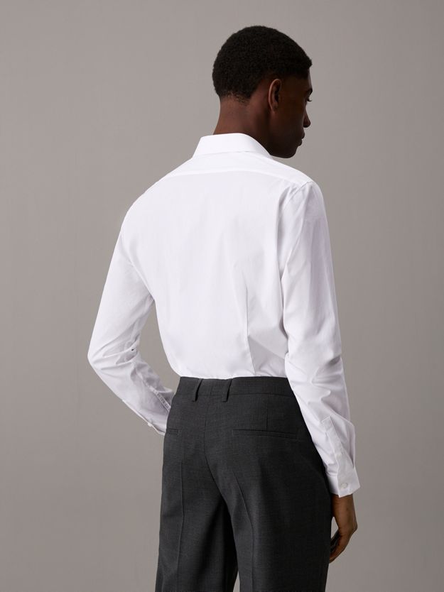 Extra Slim Poplin Stretch Shirt