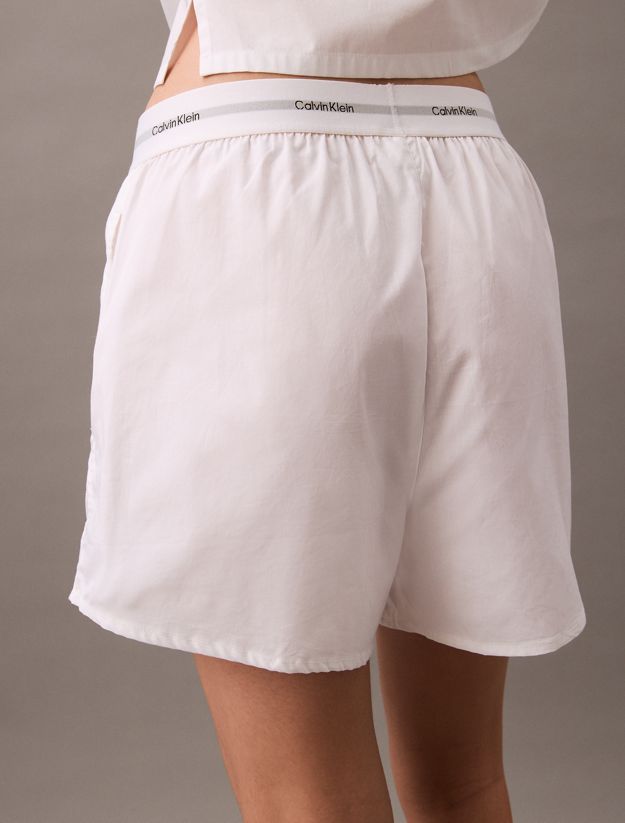 Cotton Poplin Pyjama Shorts