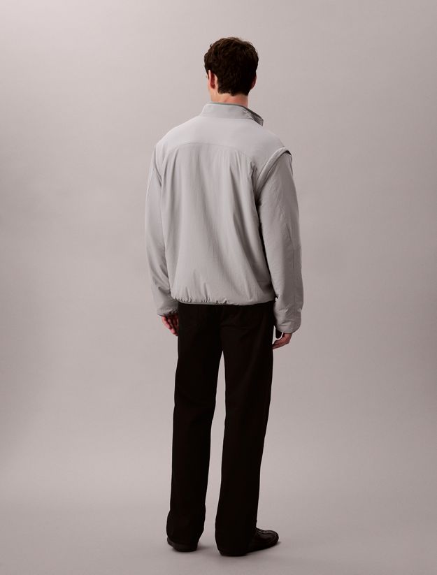 Reversible Sherpa Fleece Zip Up Jacket