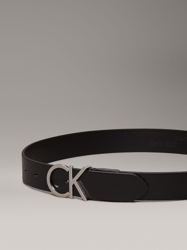 Leather Logo Belt