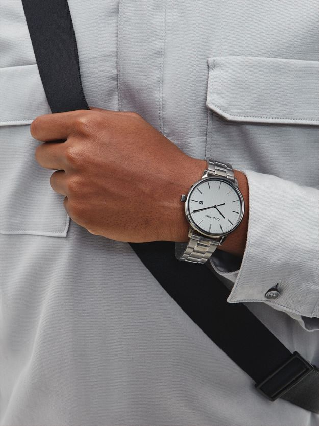 Ionic Grey Plated Steel Watch