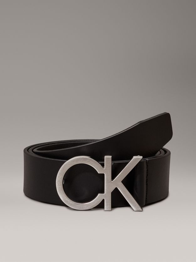 Leather Logo Belt