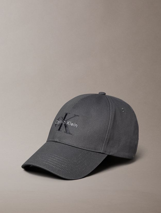 Embroidered Monogram Logo Baseball Cap