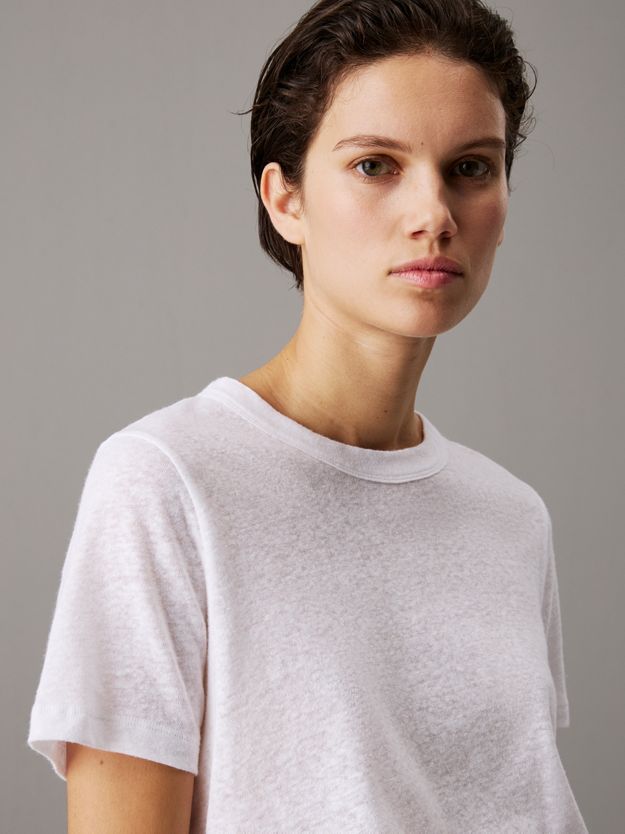 Relaxed Linen Jersey T-shirt