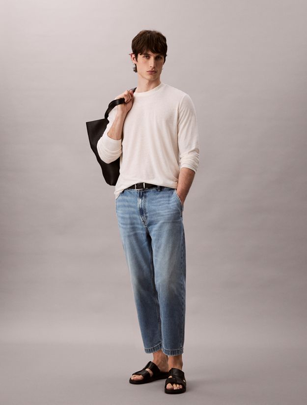 90's Tapered Cropped Jeans
