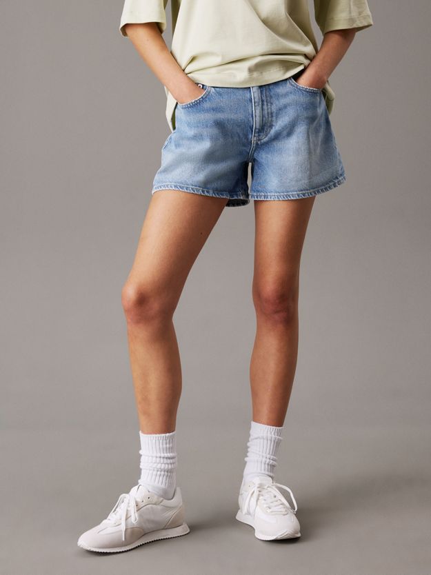 Denim Mom Shorts
