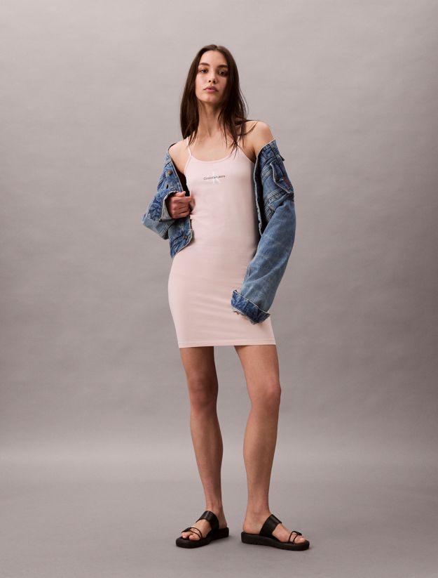 Slim Monogram Cami Dress