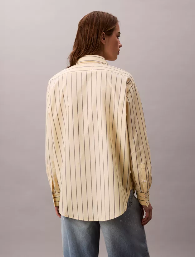 Striped Button-Down Shirt