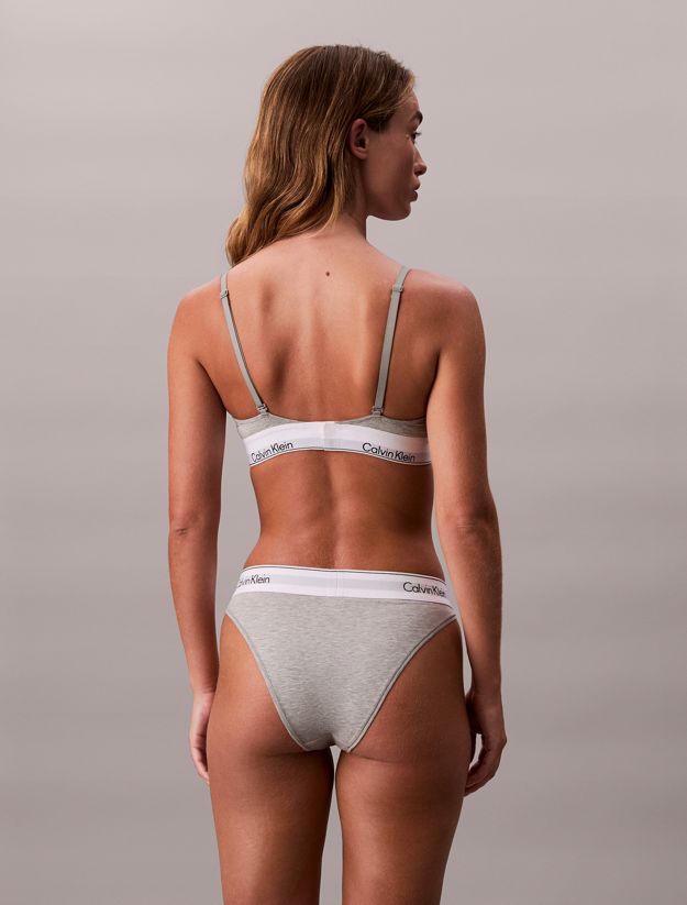 High Leg Bikini Briefs - Icon Cotton Modal
