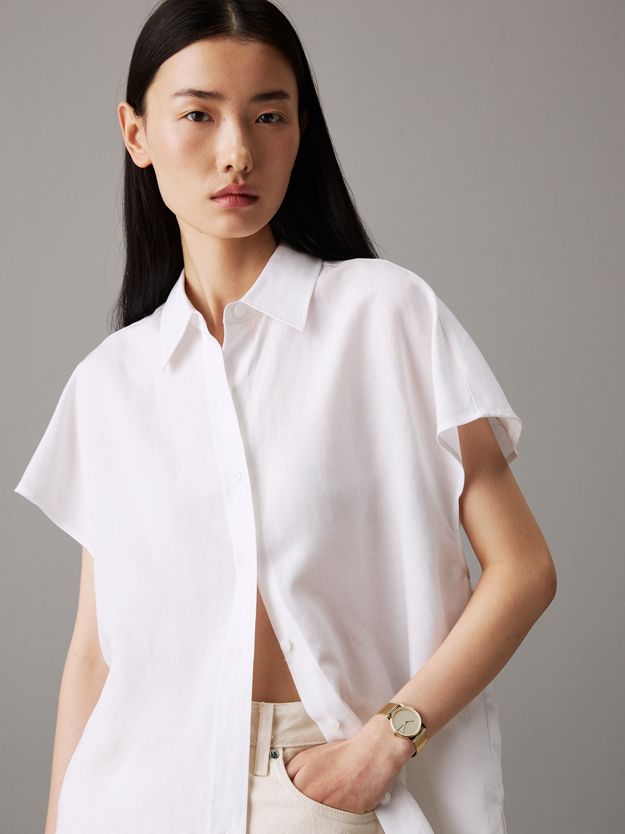 Linear Dial Mesh Bracelet Watch