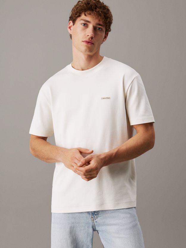 Cotton Stretch Badge T-shirt