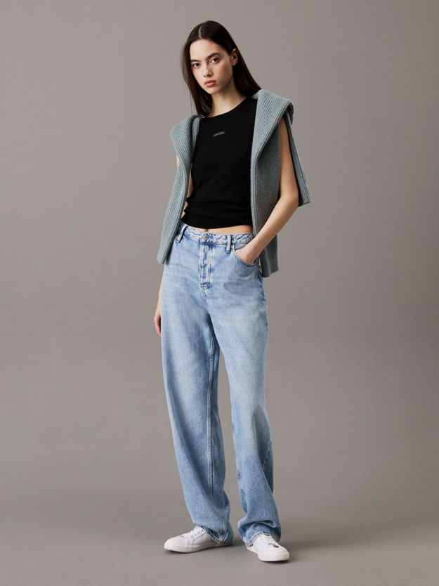 Slim Stretch Knit Tank Top