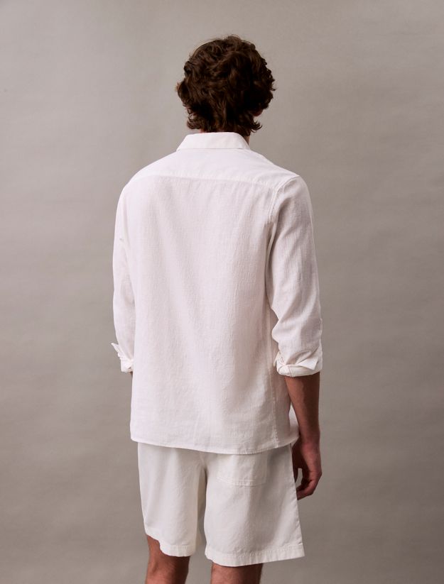 Cotton Linen Twill Shorts