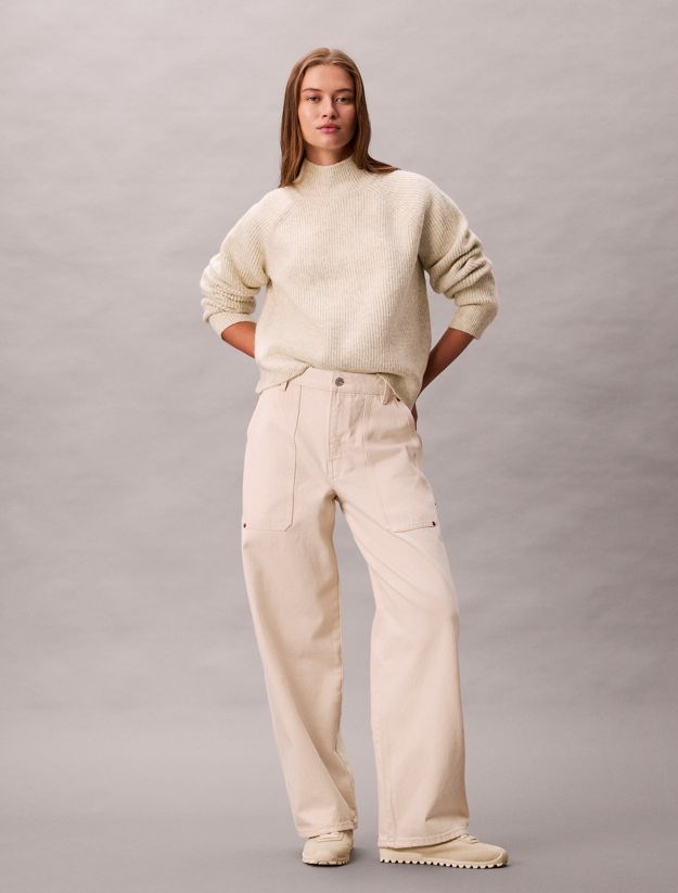 Soft Ribbed Knit Jumper