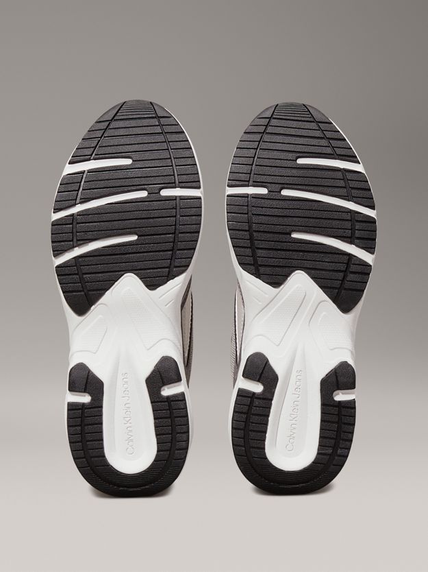 Faux Leather Trainers