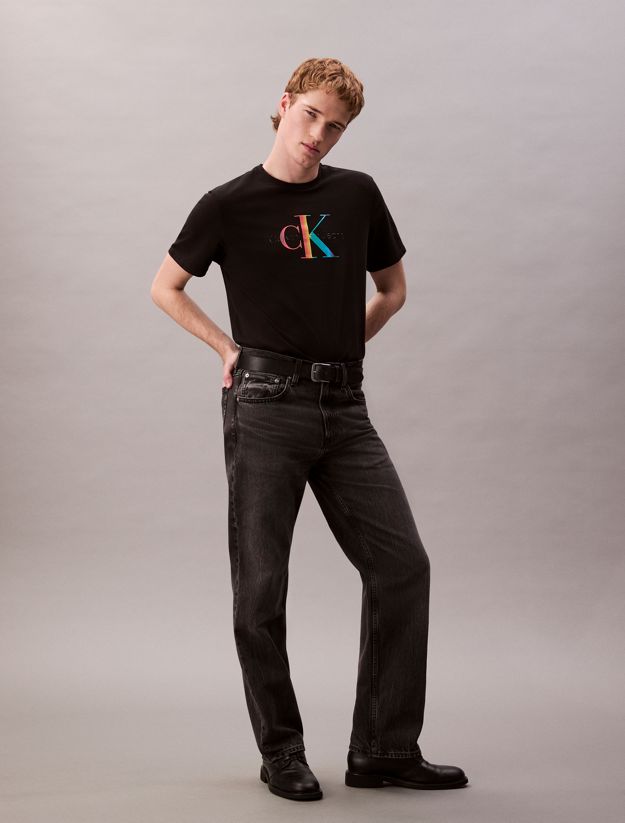 Rainbow Monogram T-shirt - Pride