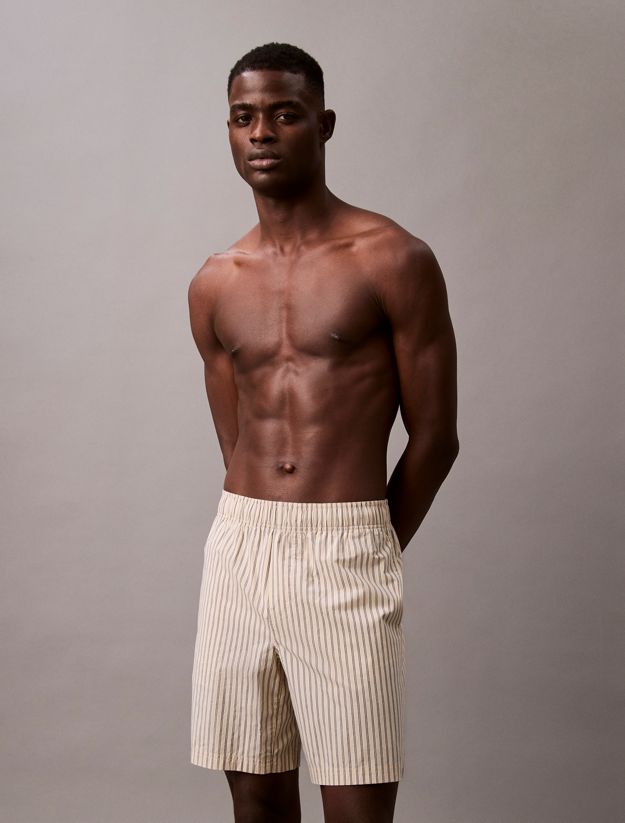 Relaxed Cotton Poplin Shorts