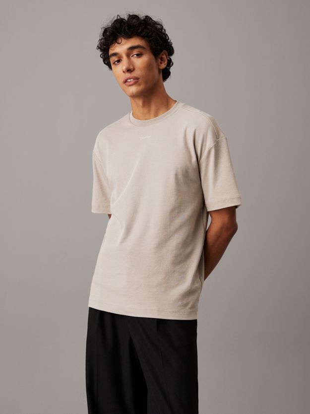 Relaxed Cotton Interlock T-shirt