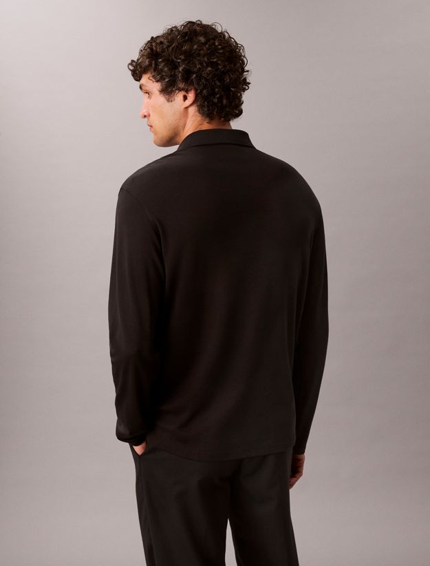 Long Sleeve Polo Shirt