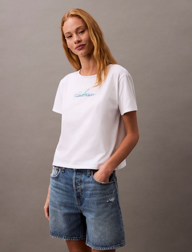 Slim Script Logo T-shirt