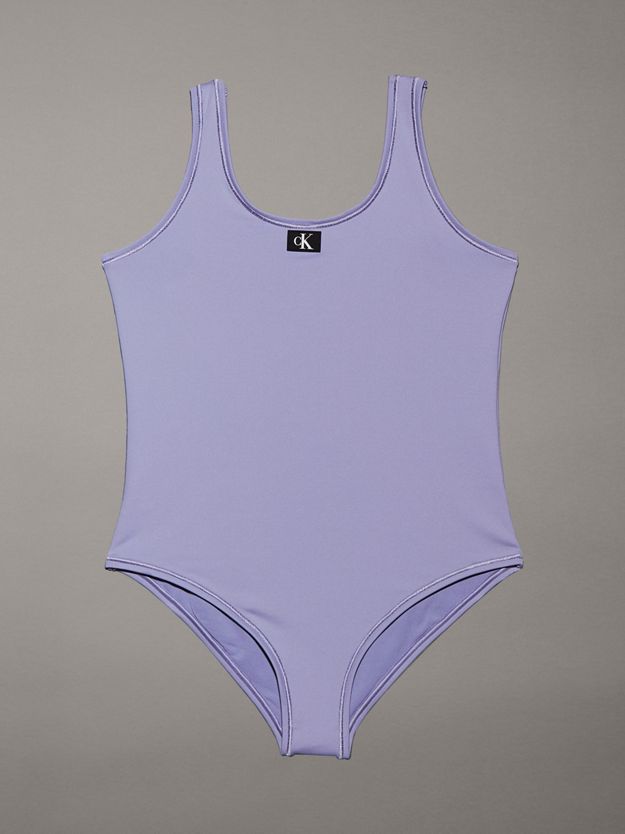 Girls Swimsuit - CK Monogram