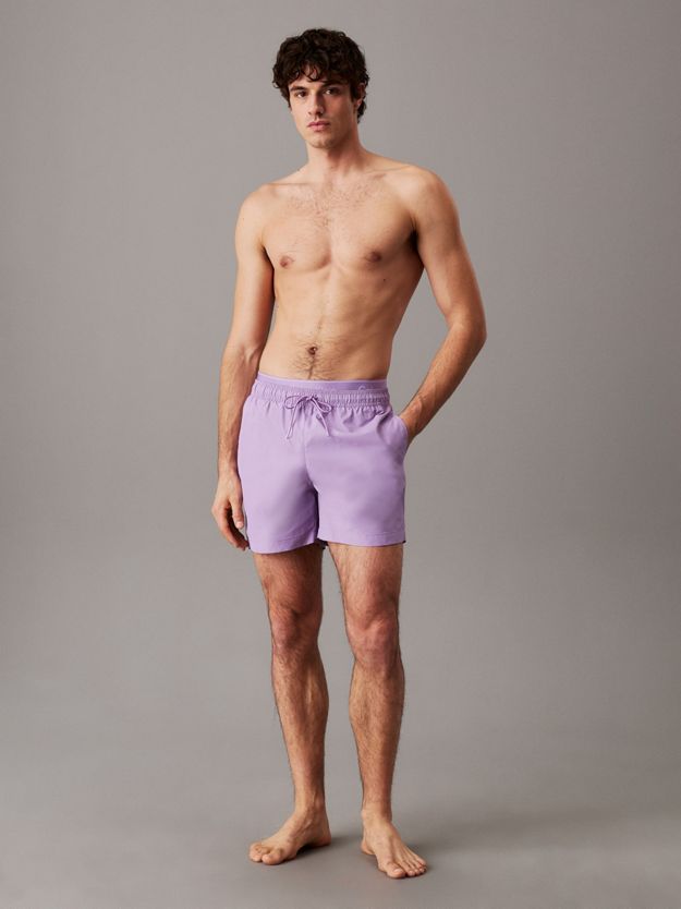 Double Waistband Swim Shorts - CK Meta Legacy