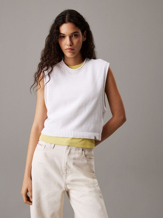 Relaxed Cotton Linen Knit Top