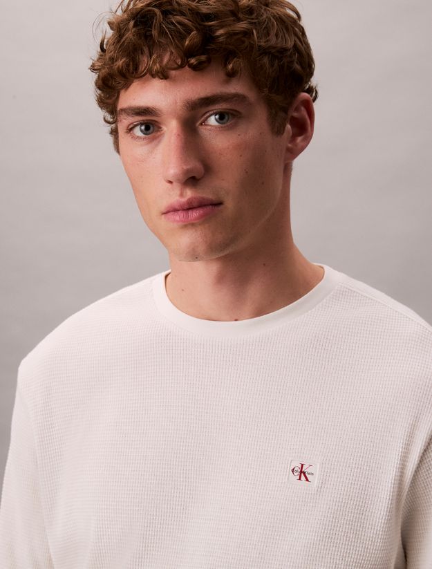 Long Sleeve Waffle T-shirt