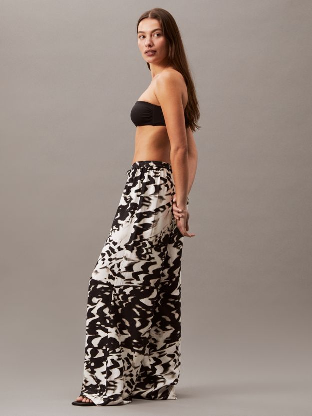 Viscose Linen Beach Pants