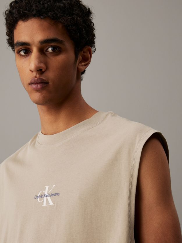 Relaxed Monogram Tank Top