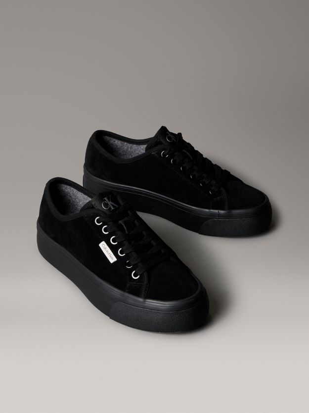 Suede Warm Winter Platform Trainers
