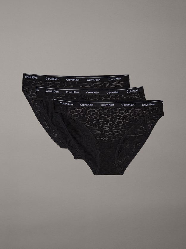 3 Pack Bikini Briefs - Icon Lace