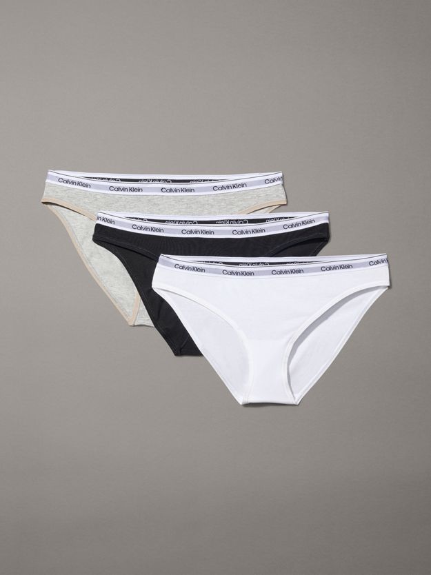 3 Pack Bikini Briefs - Icon Logo