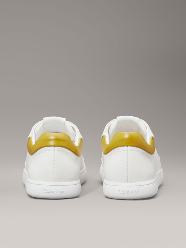 Leather Low Profile Trainers