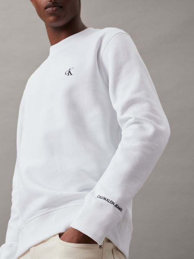 Cotton Blend Fleece Sweatshirt