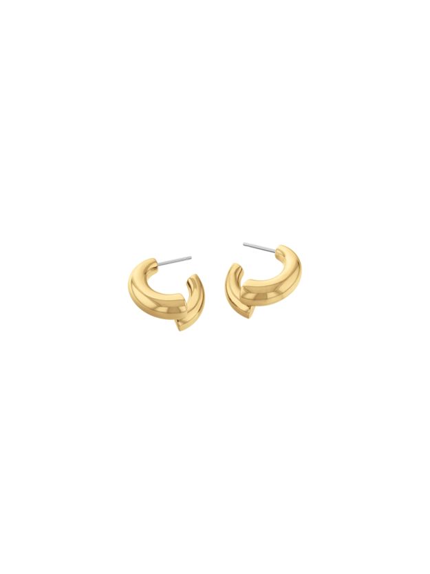Spiral Hoop Earrings