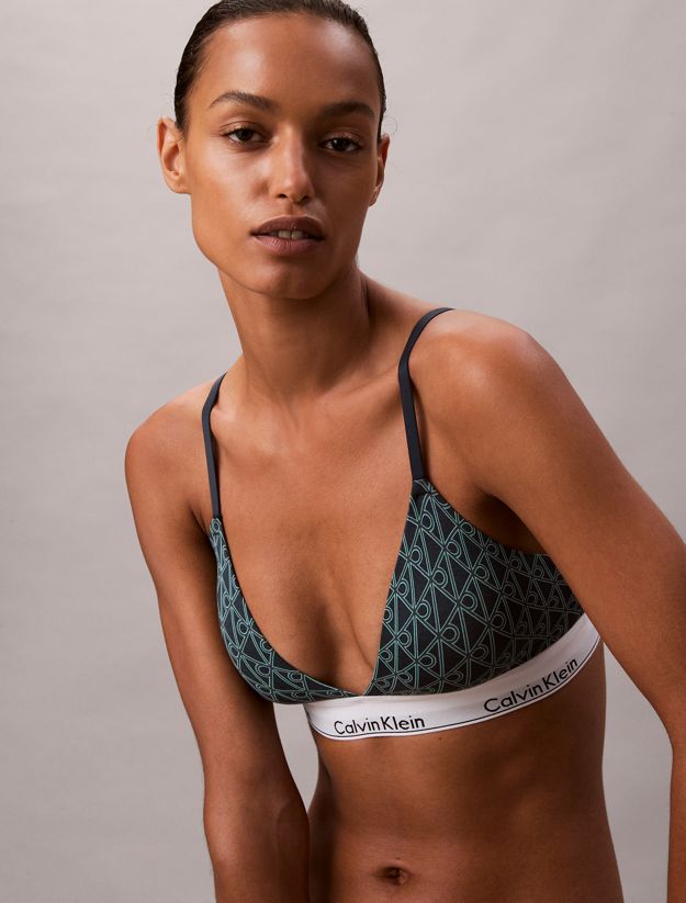 Lightly Lined Triangle Bralette - Icon Cotton Modal