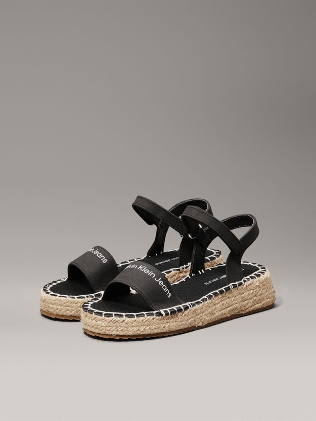 Kids Espadrille Wedge Sandals