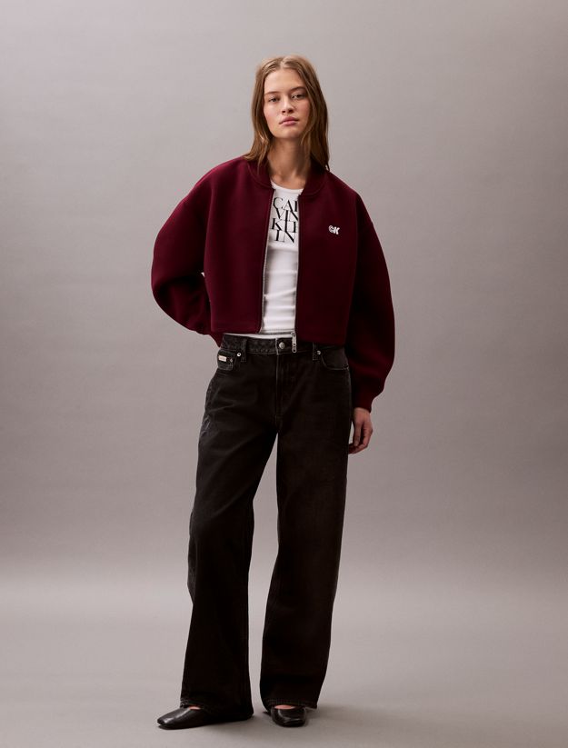 Relaxed Bomber Jacket