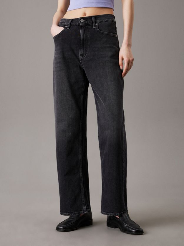 High Rise Barrel Jeans