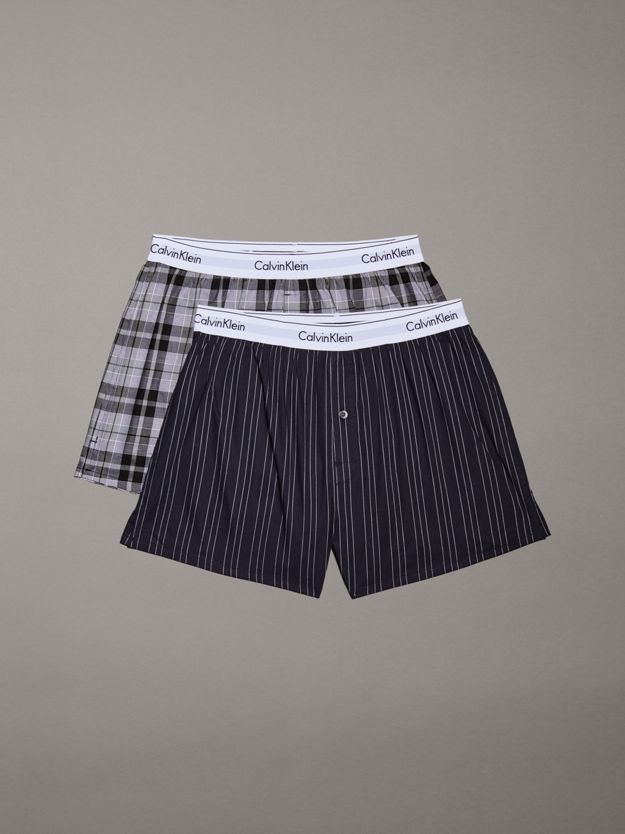 2 Pack Slim Fit Boxers - Modern Cotton